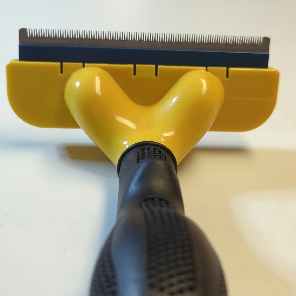 FURminator Yellow Grooming Tool for Dogs